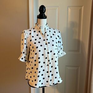 Ann Taylor | Polka-Dot Blouse